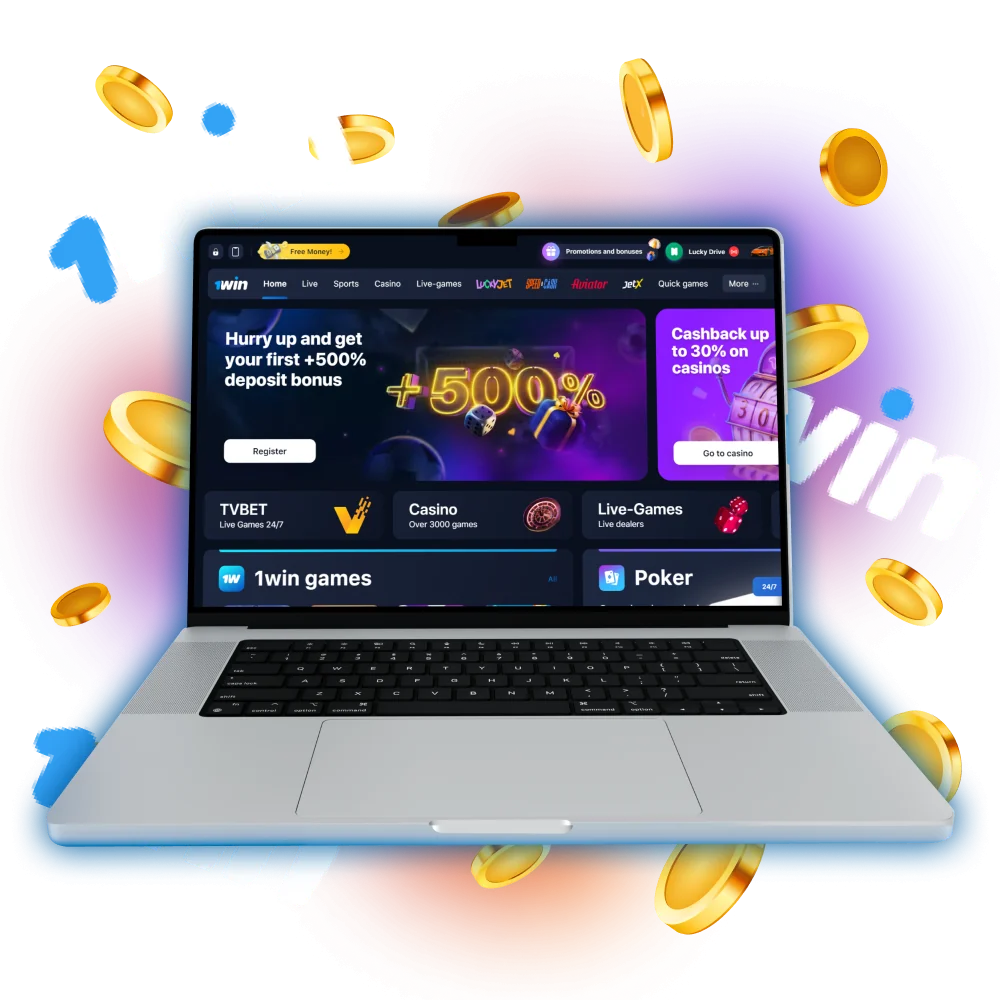 1Win Banner Image